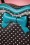 Banned Retro - 40s Love at First Sight Blue Bow Handbag  4