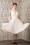 Bunny - 50s Monroe Dress in Ivory White 2