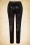 Daphne - 70s Eloisa Sequin Trousers in Black 3