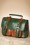 Banned Retro - Leila Messenger Bag Années 1950 en Vert 2