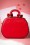 Banned Retro - 40s Lucille Bag in Lipstick Red 5