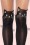 Rouge Royale - Kitty Cat Strumpfhose in Schwarz 2