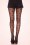 Rouge Royale - 50s Dorie Bow Tights in Black