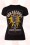 Steady Clothing - 50s Sunset On 66 Girls T-Shirt in Black