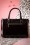 La Parisienne - 60s Wow What a Bow Handbag in Black 4