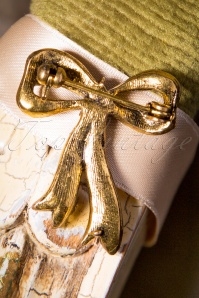  - Sparkles On My Bow Brosche in Gold 2
