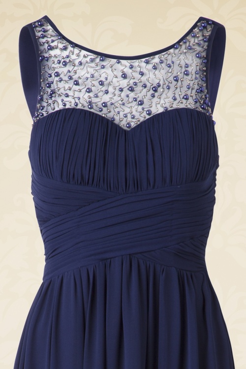 donkerblauwe maxi jurk donkerblauwe maxi jurk