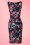 Hearts and Roses Blue Floral Pencil Dress 100 39 17128 20151124 0003W