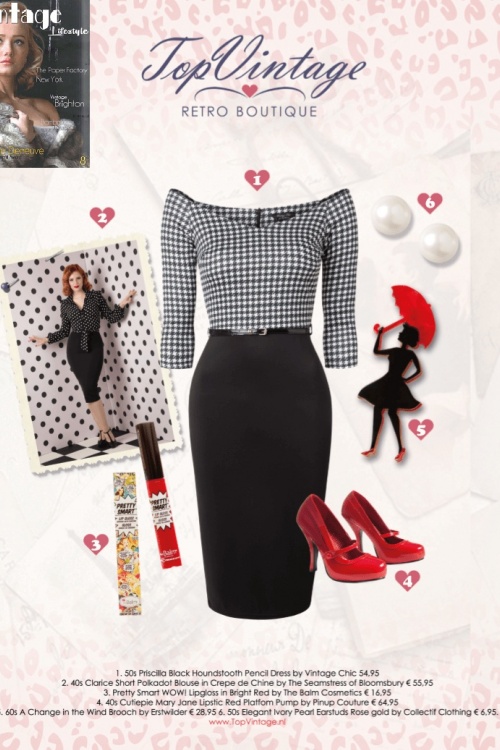 Pinup Couture - Cutiepie Mary Jane Lipstick Lackpumps mit roter Plateausohle 13