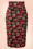 Dolly and Dotty Black Strawberry Pencil Skirt 120 14 17228 20151209 0009W