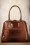 VaVa Vintage Brown Leather Croc Bag 17668 12082015 016W