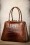 VaVa Vintage Brown Leather Croc Bag 17668 12082015 007W