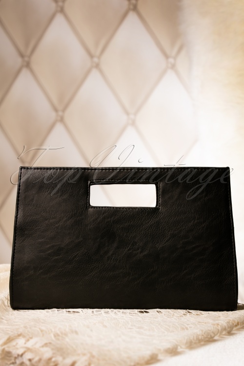 Milan - Lara zwarte clutch