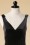 Pinup Couture - Laura Byrnes Gilda Gown Années 1930 en velours Noir 6