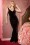 Pinup Couture - Laura Byrnes Gilda Kleid aus schwarzem Samt