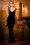 Pinup Couture - Laura Byrnes Gilda-jurk in zwart fluweel 2