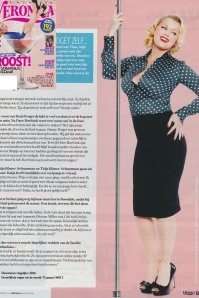 Dolly and Dotty - 50s Falda Pencil Skirt in Black 5
