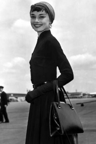 VaVa Vintage - Classy Leather Handbag Années 60 en Noir 3
