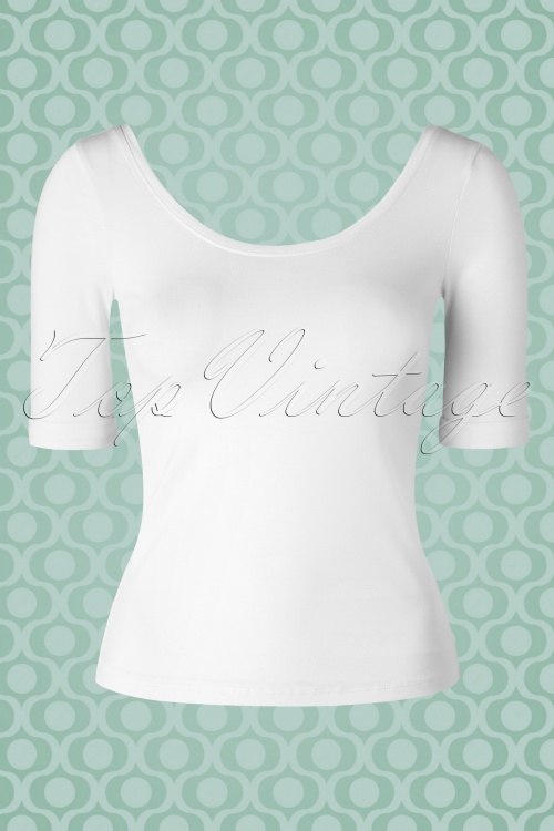 King Louie Ballerina Top White 111 51 16562 20160112 0001W