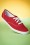 Keds Champion Core Text Sneakers Années 50 en Rouge