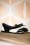 Dancing Days by Banned Milana Shoes in Black and White 452 10 17760 01262016 006W
