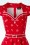 Vixen - 50s Gwyneth Sailor Swing Dress in Red 5