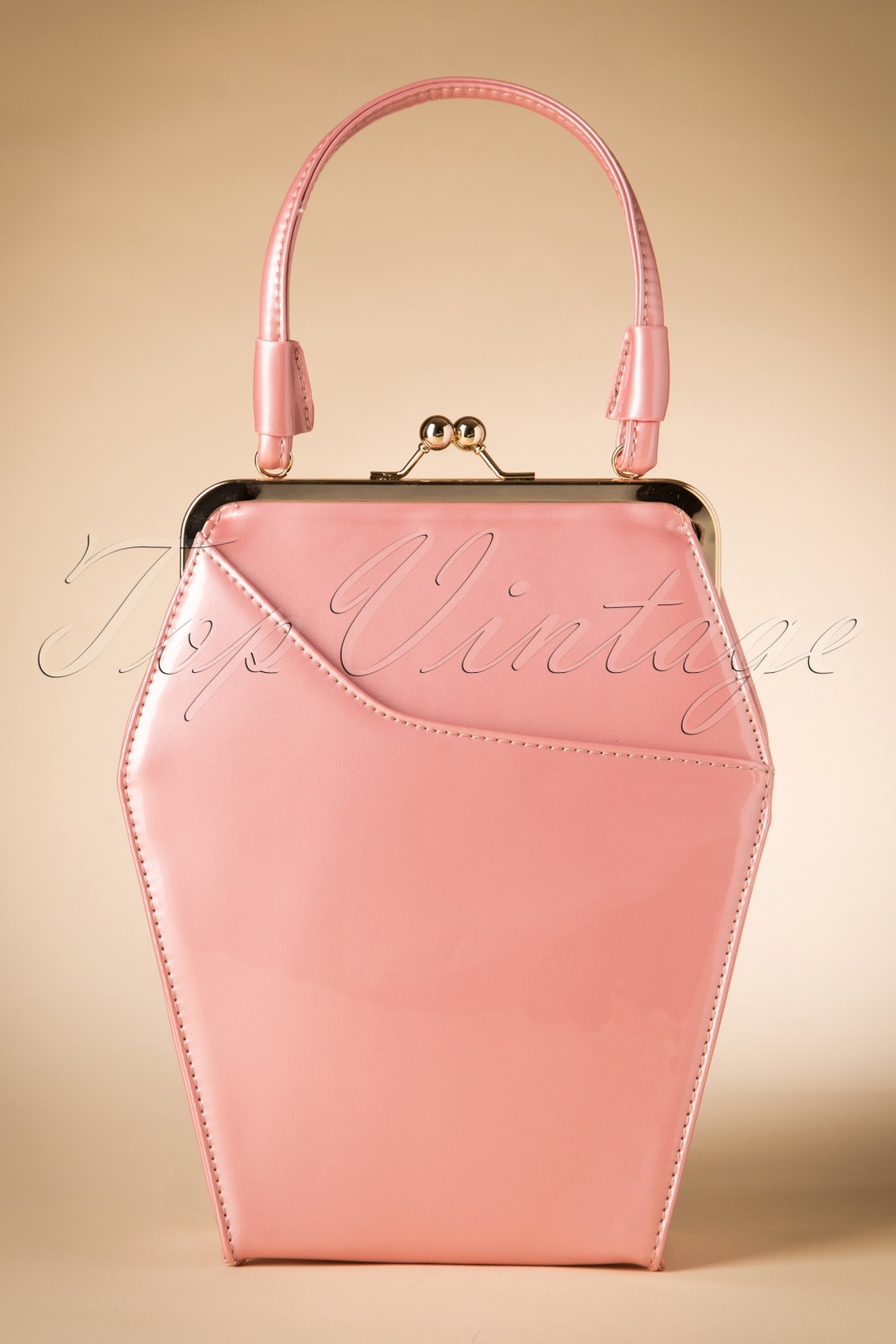 pink vintage bag