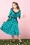 Vixen 50s Jade Blue Cat Umbrella Dress 102 39 17962 20160215 0005 bewerkt colorcorr crop