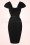 Pinup Couture - Deadly Dames Poison Ivy Pencil Dress Années 50 en Noir 5