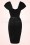 Pinup Couture - Deadly Dames Poison Ivy Pencil Dress Années 50 en Noir 11