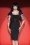 Pinup Couture - 50s Deadly Dames Poison Ivy Pencil Dress in Black 10