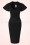 Pinup Couture - 50s Venus Pencil Dress in Black Ponte 4