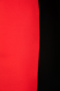 Celia Rose - Mandy penciljurk in rood en zwart 4