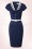 Bunny Yvonne Navy Pencil Sailor Dress 100 31 19011 20160325 0005W2
