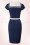 Bunny Yvonne Navy Pencil Sailor Dress 100 31 19011 20160325 0003W