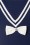 Bunny - Robe Années 50 Sailors Ruin Dress en Bleu Marine 7