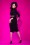 Pinup Couture - Deadly Dames Strange Love Bleistiftkleid in Schwarz 3