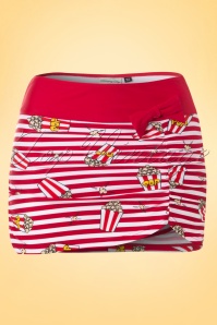 Banned Retro - 50s Roxie Popcorn Bikini Pants in Red