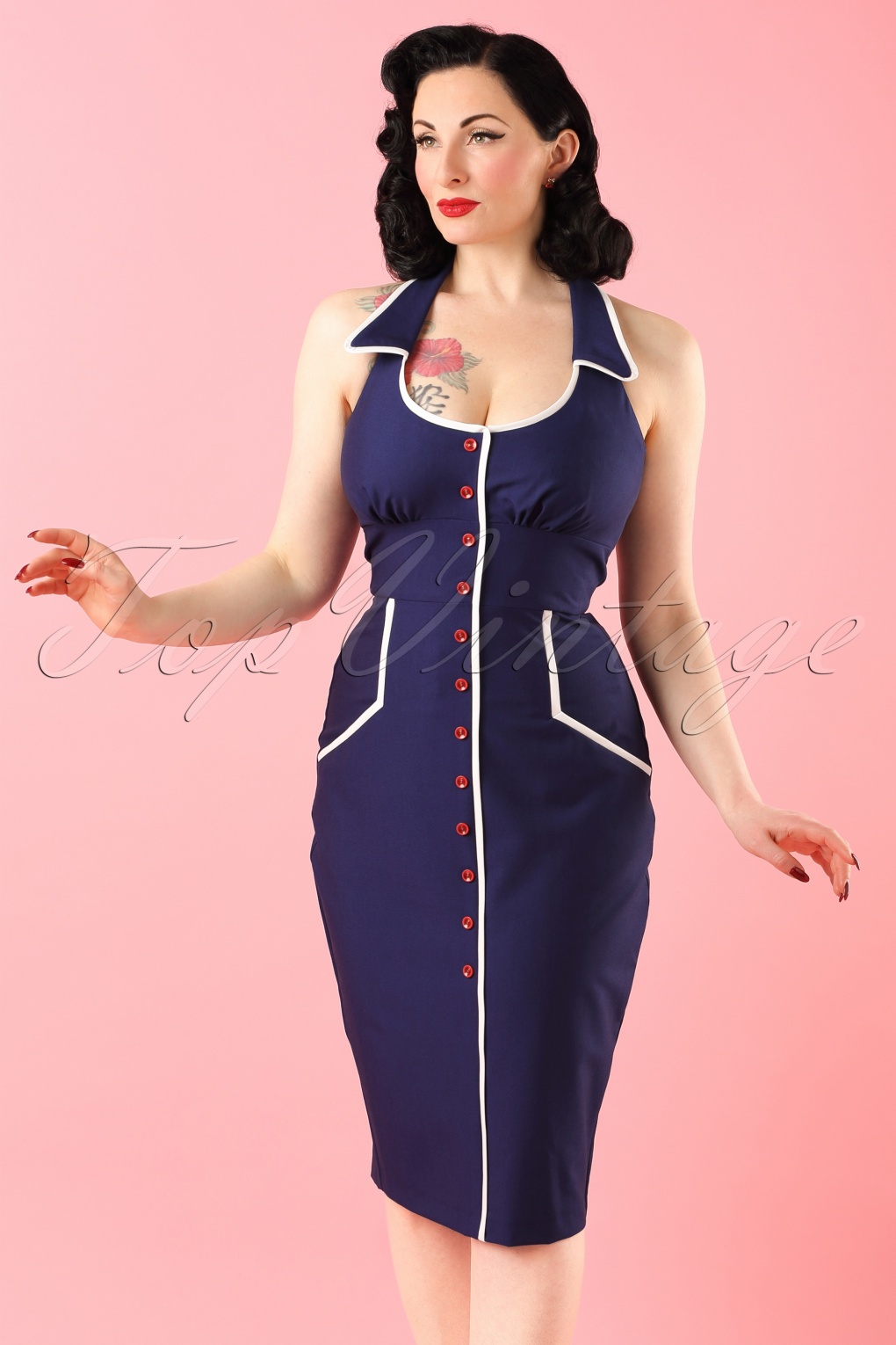 1950s pin up clothing