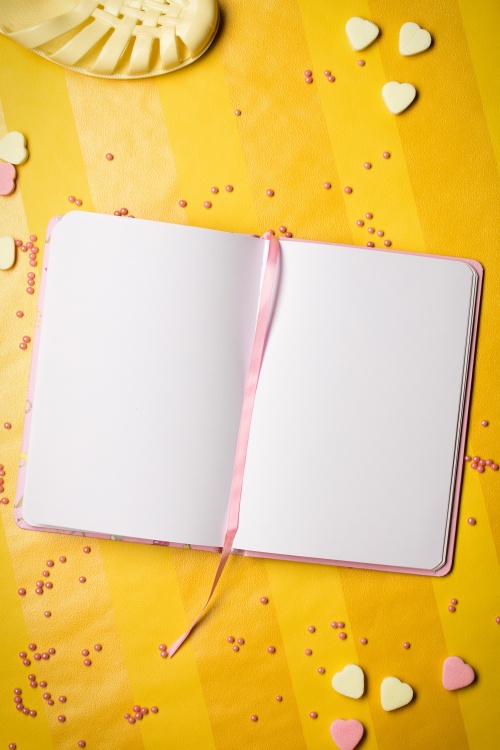 Sun Jellies  - 60s Peanut Butter Jelly Shoe Notebook in Pink 3