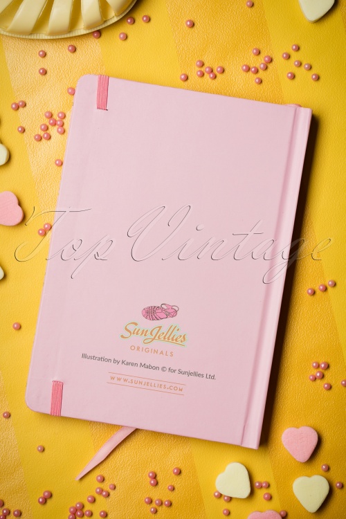 Sun Jellies  - Erdnussbutter-Gelee-Schuh-Notizbuch im Rosa 4