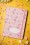 Sun Jellies  - 60s Peanut Butter Jelly Shoe Notebook in Pink