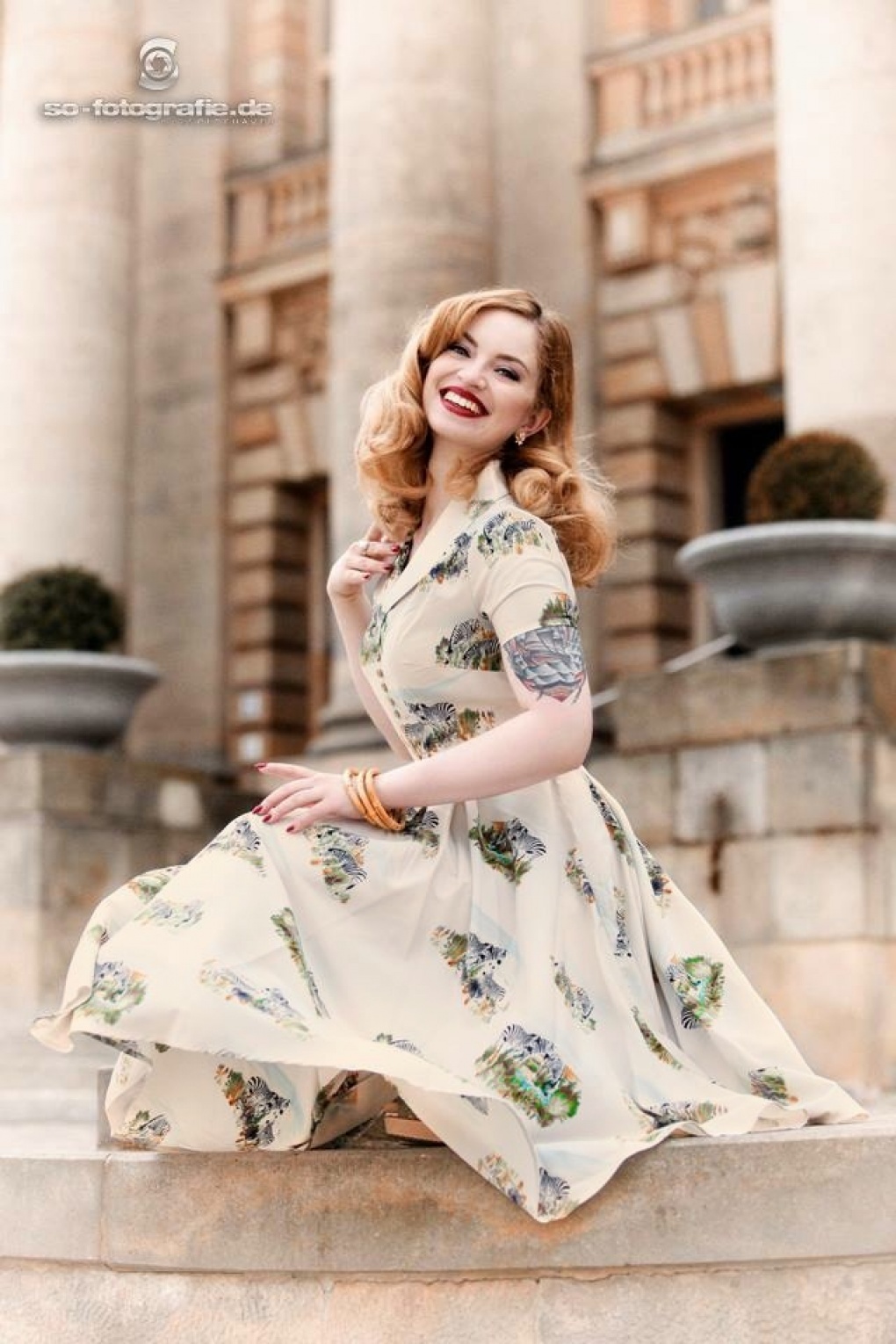 1950s safari dress