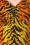 Pinup Couture - Deadly Dames Jailbird Top in Orange Tiger 7