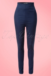Collectif Clothing - Kirsty Jeanshose in Blau