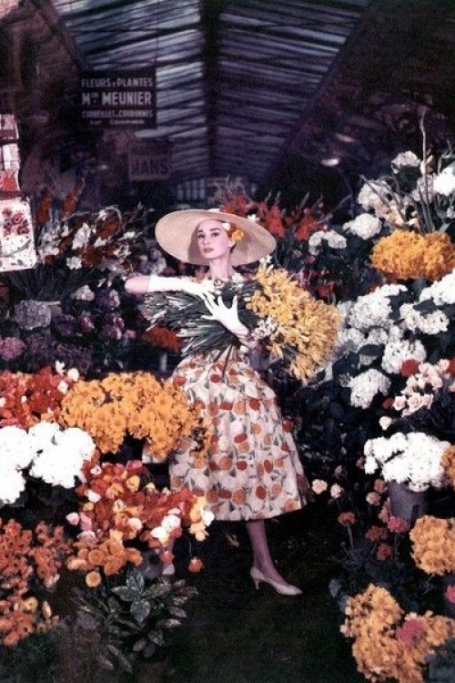 Lady V by Lady Vintage - Hepburn vlinder bloemen swingjurk in ivoor 10