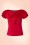 Dancing Days by Banned 40s Frou Frou Red Top 110 20 18720 20160527 0008W