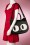 Banned Retro - Lizzy The Big Eyed Cat Tasche in Schwarz 7