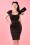 Pinup Couture - Deadly Dames Poison Ivy Bleistiftkleid in Schwarz 3