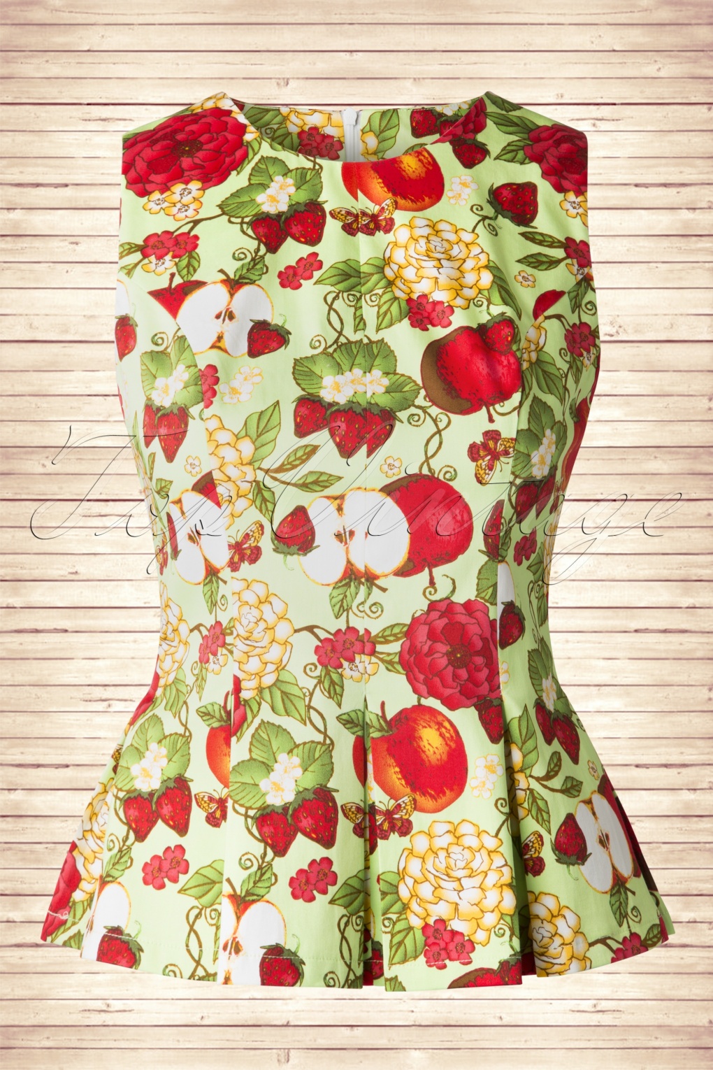 peplum apple shape